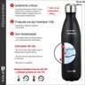 Garrafa Pantone + Kouda Térmica 500ml - Teal Chip - Grey - 4