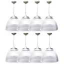 Ver imagem 1 de Kit 8 Pendente Prismatico Poptem 16" Cristal Lustre Acrílico Lustre 42cm