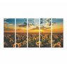 Quadro Decorativo Campo Girassol 140X65 - 1