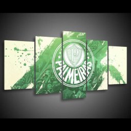 Quadro Decorativo 129X63 Sala Quarto Time Futebol Palmeiras - 6 Quadro Decorativo 129X63 Sala Quarto Time Futebol Palmeiras - 6