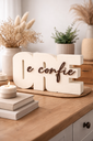 Ver imagem 1 de Letreiro 3d Ore e Confie Miira Studio Fé Moderna
