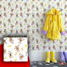 Papel de Parede Infantil Macaquinhos no Galho Banana Adesivo 3mx58cm Antimofo - 3
