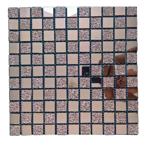 Pastilha Adesiva Vidro Decoração Banheiro Cozinha Dourado Lu0386 Modelo:lu0386