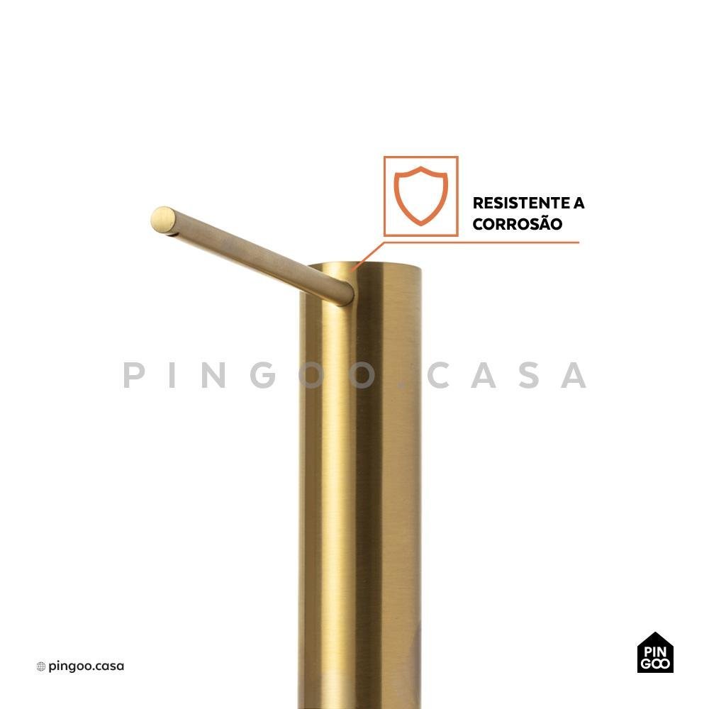 Dosador de Detergente 500ml Aço Inox 304 Capiá Pingoo.casa - Dourado - 3