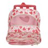 Mochila Coração Pack Me + Lancheira + Squeeze + Estojo Lovely Pacific Vermelho - 4