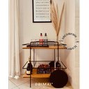 Ver imagem 2 de Carrinho Bar Folidoro em Mdf/aço Carbono