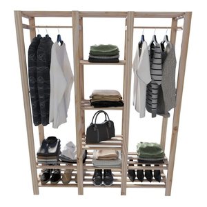 Closet Aberto Cabideiro Organizaro Multifuncional Technox