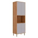 Ver imagem 1 de Torre Quente Esplêndida Brilhante Celeste Áurea 70cm 1 Forno Cinamomo/platina - Mgm
