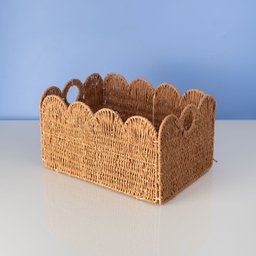 Cesto Organizador 38cm Ondulado com Alças de Corda - Oikos - 4