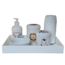 Ver imagem 4 de Kit Higiene Bebê Safari 6 Peças Porcelana - 33.1menina