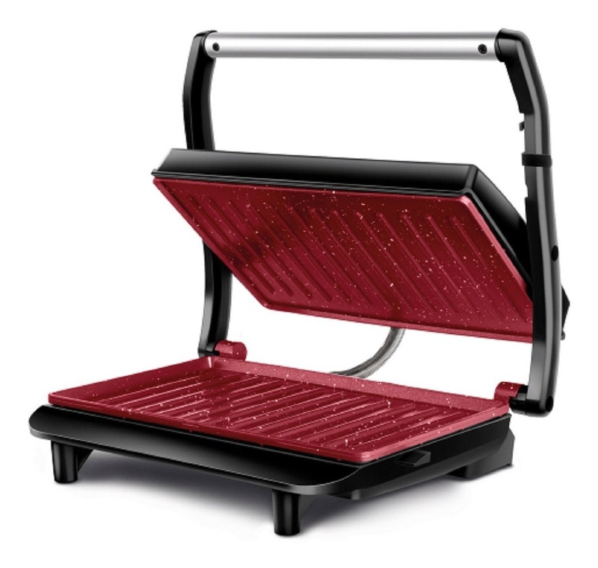 Press Grill Master Press, Mondial, Vermelho/inox, 1000w, 220v - Pg-01-rc - 5