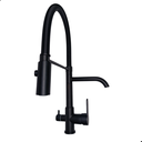 Ver imagem 2 de Torneira Cozinha Gourmet Preta Premium com Entrada P/ Filtro