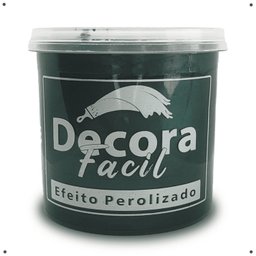 Cimento Queimado com Efeito Perolizado Decora Fácil 1kg - Verde Brasil - 1