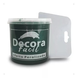 Cimento Queimado com Efeito Perolizado Decora Fácil 1kg - Verde Brasil - 2