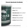 Cimento Queimado com Efeito Perolizado Decora Fácil 1kg - Verde Brasil - 5