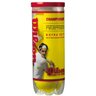 Bola Tennis Wilson Championship Com 03 Unidades Amarelo - 1