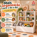 Ver imagem 4 de Organizador de Brinquedos para Quarto Infaltil