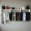 Ver imagem 2 de Kit 3 Cabideiros de Parede Suspenso Arara Organizador de Roupa