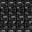 Ver imagem 1 de Papel de Parede Preto Palavras Deus Paz Amor Vida Fé Saúde