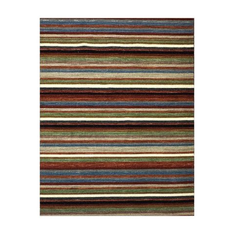 Tapete para Sala Listrado Kilim 250x300 Multi 6058