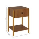 Ver imagem 4 de Mesa de Cabeceira Mônica: Freijó