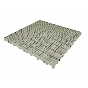 Piso Estrado Plástico Cinza 50x50