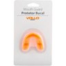 Protetor Bucal Vollo Vm502-4 com Estojo Laranja Moldável Eva - 2