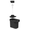 Dispenser de Detergente e Organizador de Pia Preto 650ml - 2