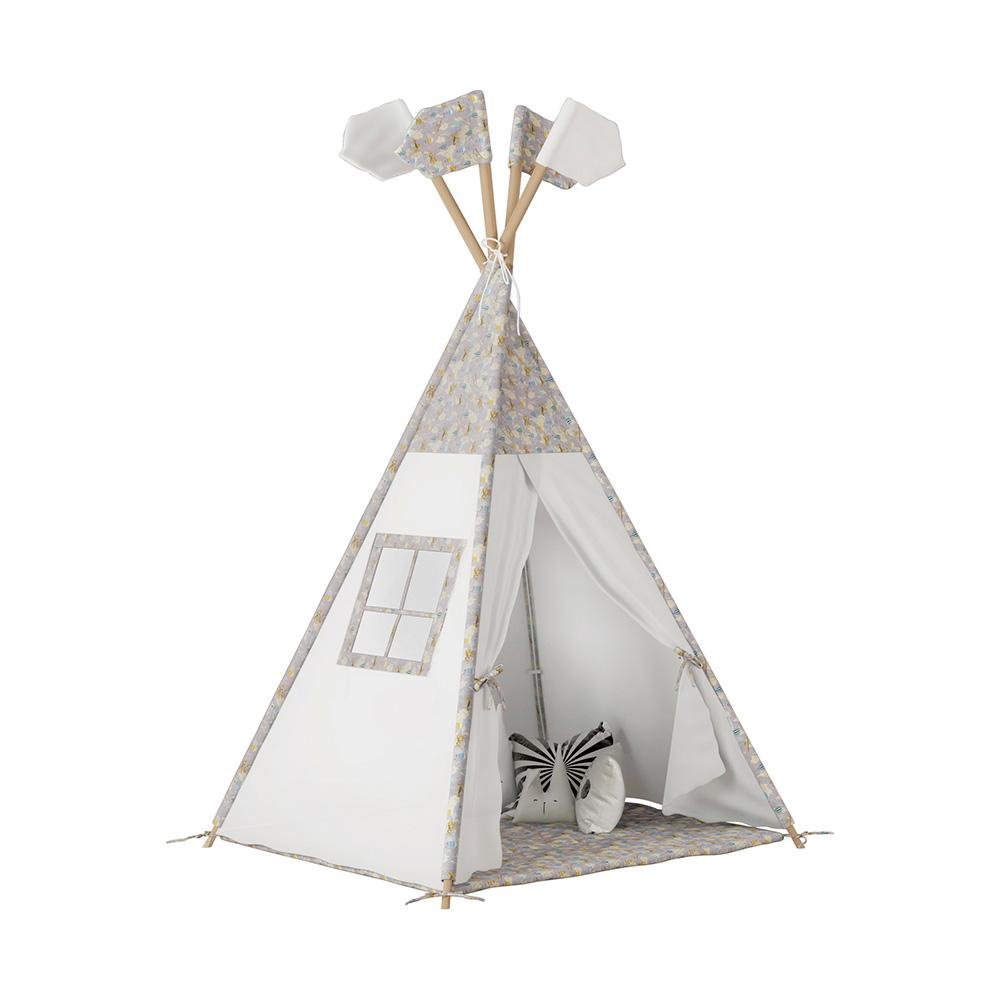 Tenda Infantil Com Led Branco Tenda Mundo Mágico Estrela - 2