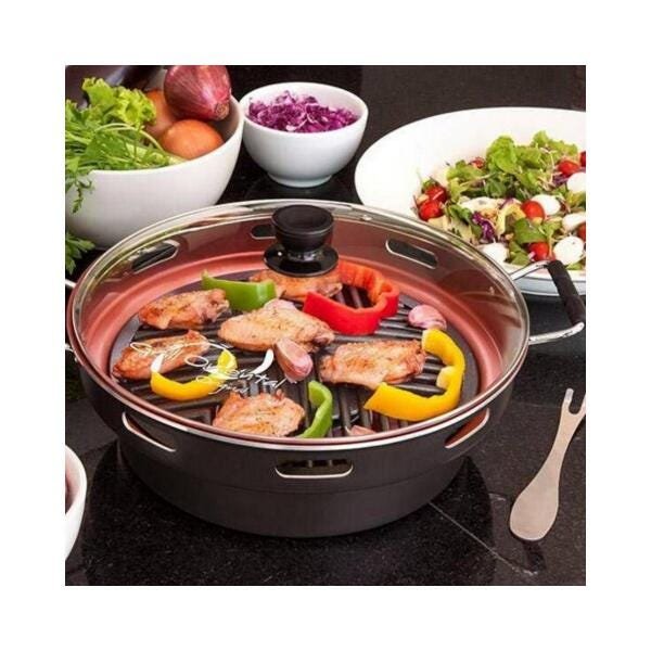 Grill Oriental Guassu Original Churrasco Sem Fumaça Com Kits - 8