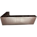 Ver imagem 1 de Kit 16 Pé Cantoneira Canto Sofá Poltrona Tabaco 12x21cm