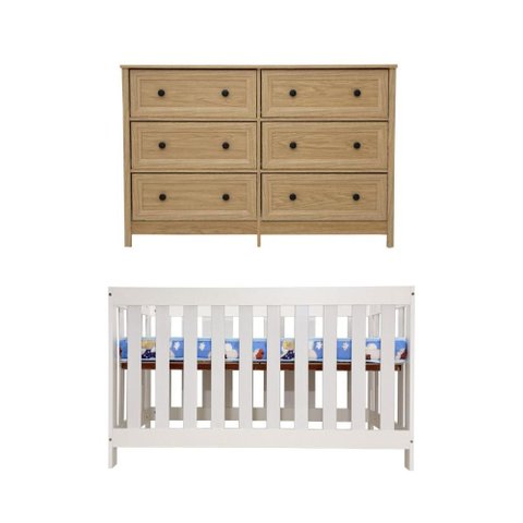 Quarto Bebê Berço Bbi-56 Colchão+Cômoda Cvc Dm-217 Ditália