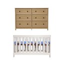 Ver imagem 1 de Quarto Bebê Berço Bbi-56 Colchão+Cômoda Cvc Dm-217 Ditália