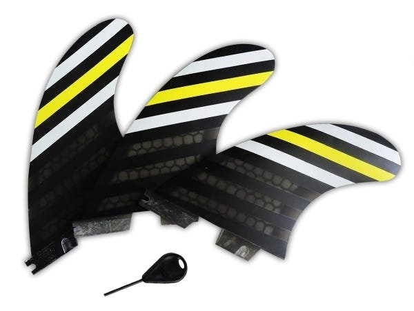 Triquilhas Tamanho G5 Encaixe Fcs 2 Fibra De Vidro Preto - 1