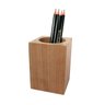 Porta Lápis, Caneta em Madeira Maciça - 1