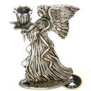 Ver imagem 2 de Castiçal ANJO Em Alumínio Artesanal Reciclado SAT Anjo Brilhante