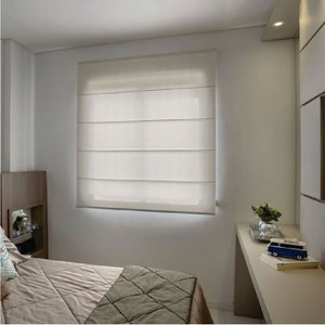 Persiana Romana Translucida Bege - 1,20m x 2,40m