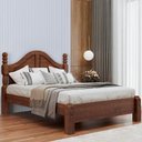 Ver imagem 2 de Cama Casal Classica Madeira Maciça 2259 Cafe Milani Store