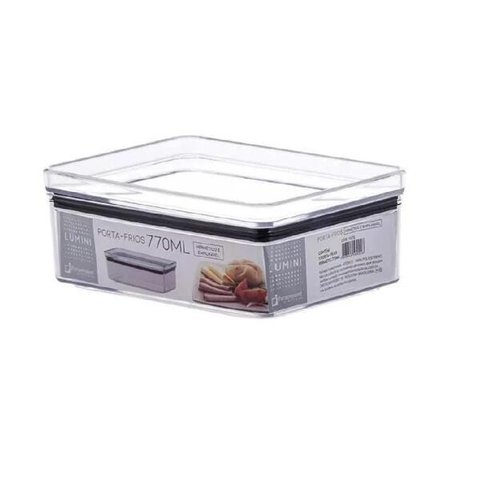 Pote, Porta-Frios, Hermético, Lumini, 770Ml Kit com 2 Unds