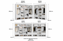 Ver imagem 7 de Closet Modulado 8 Gavetas MDF Branco Amoudi Móveis