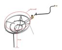 Ver imagem 6 de Kit Disco Chapa Bifeteira alta com tampa 43cm + Fogareiro 12