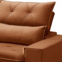 Ver imagem 7 de Sofá Retrátil Reclinável para Sala 3 Lugares 230cm Aires F04 Veludo Terracota - Lyam Decor