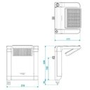 Ver imagem 3 de Ducha Chuveiro Acqua Star Ultra Alta Performance Lorenzetti - Branco e Cromado Voltagem:127v 127v
