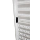 Ver imagem 2 de Porta de Alumínio de Correr Balcão 3 Folhas Branca Modular com Trinco:210 x 150