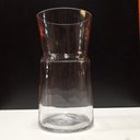 Ver imagem 2 de Vaso Decorativo Enfeite Casa Home&Co Vidro 25x13x13cm Transparente