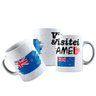 Caneca Cerâmica Bandeira Nova Zelândia Visitei E Amei Viagem - 1