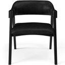 Ver imagem 3 de Kit 4 Cadeiras Sala de Jantar Estar Living Estofada Suran L02 Preto Couríssimo Preto - Lyam Decor