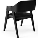 Ver imagem 7 de Kit 4 Cadeiras Sala de Jantar Estar Living Estofada Suran L02 Preto Couríssimo Preto - Lyam Decor