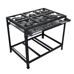 Fogão 6 Bocas Alta Pressão Linha Prime Itajobi - 1