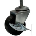 Ver imagem 3 de Kit Rodízio Giratório Pp Rodinha 50mm 120kg